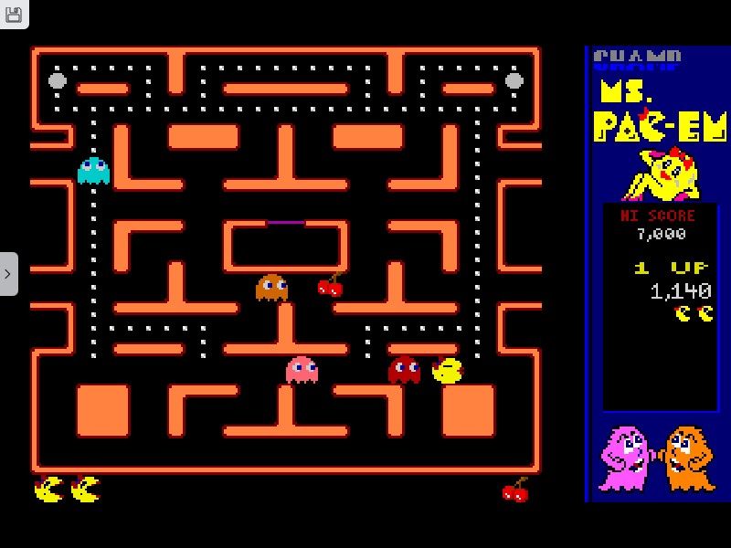 CHAMP Ms Pac-Em