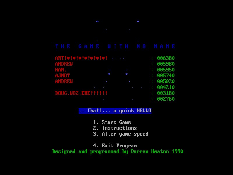 Game With No Name