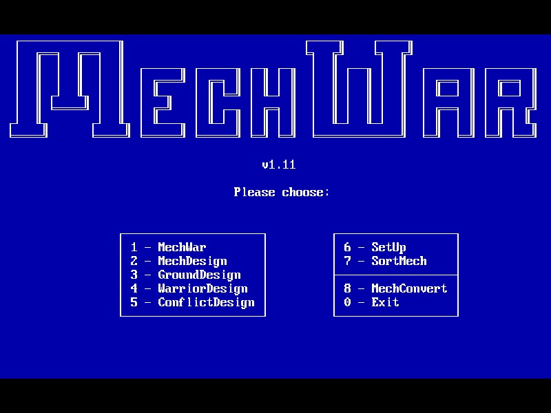Mechwar